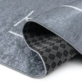 Keukenloper Kitchen Wasbaar Anti-slip Grijs