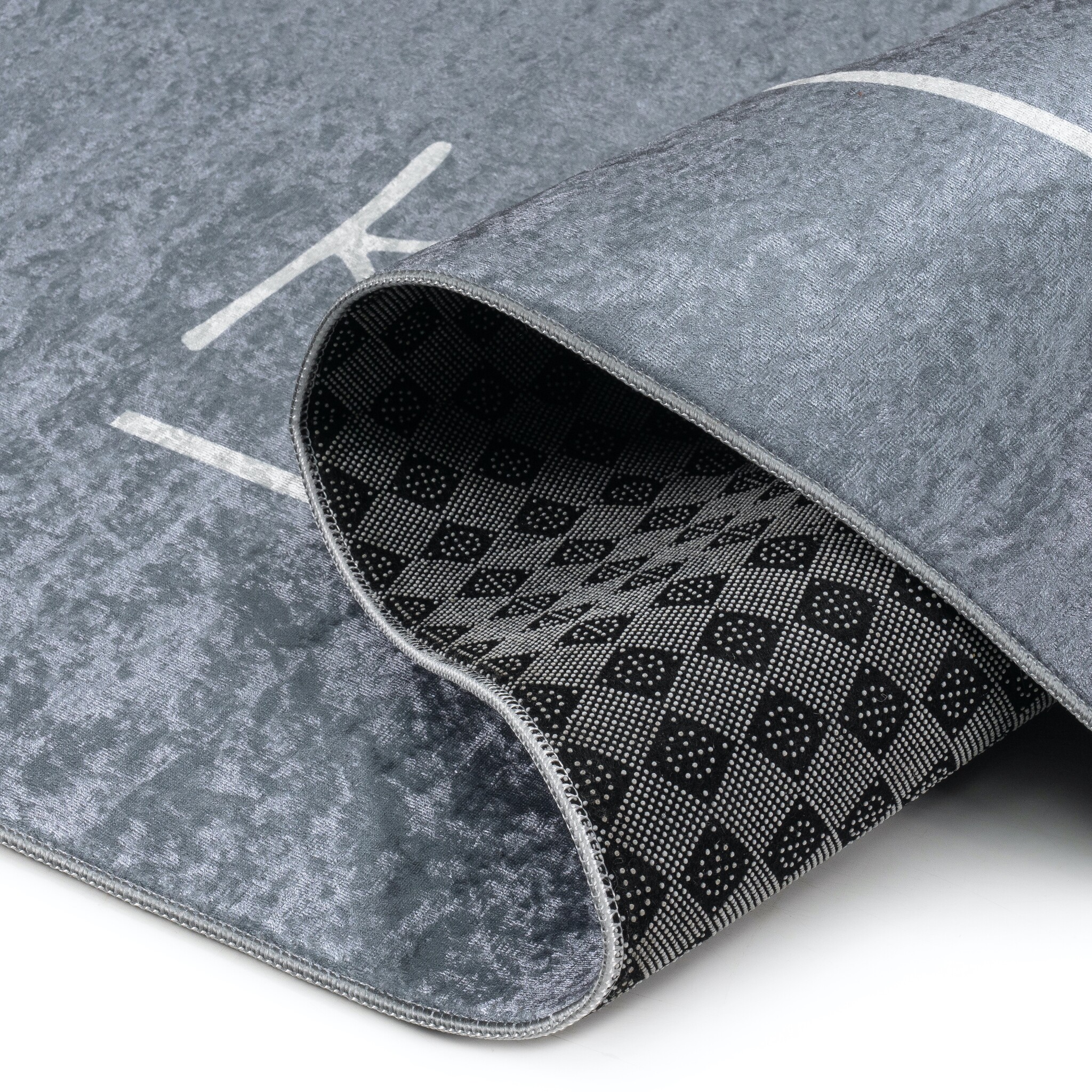 Keukenloper Kitchen Wasbaar Anti-slip Grijs