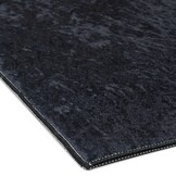 Keukenloper Kitchen Wasbaar Anti-slip Zwart