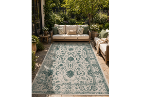 Buitenkleed - Brussels Vintage Groen Creme