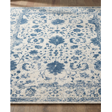 Buitenkleed - Brussels Vintage Blauw Creme