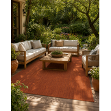 Buitenkleed - Brussels Uni Effen Terra