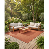 Buitenkleed - Brussels Uni Effen Terra