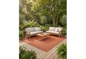 Buitenkleed - Brussels Uni Effen Terra