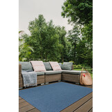 Buitenkleed - Brussels Uni Effen Blauw