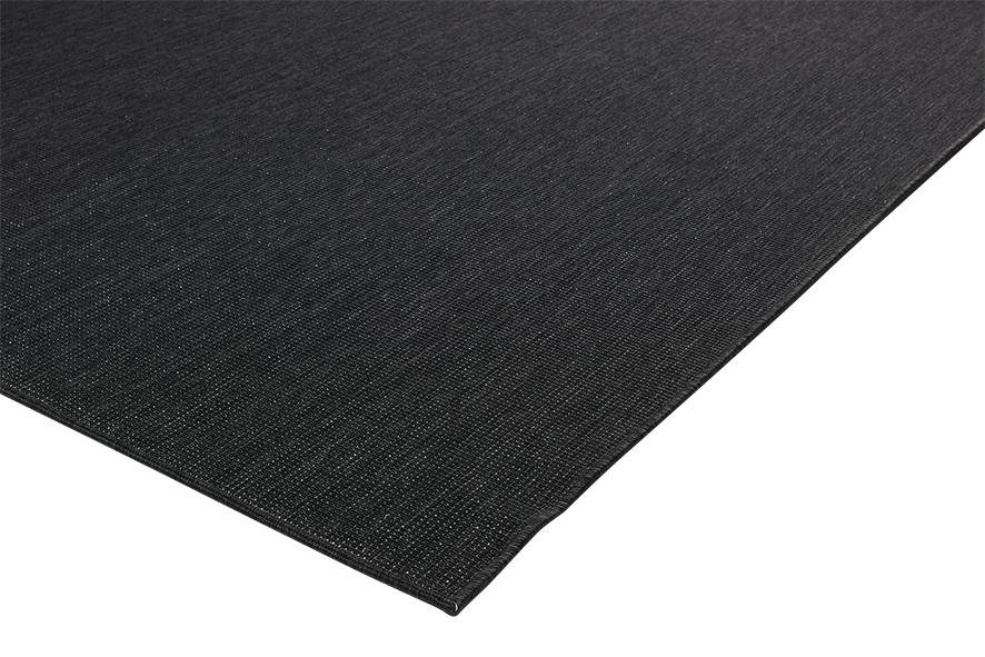 Buitenkleed - Brussels Uni Effen Zwart