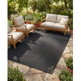 Buitenkleed - Brussels Uni Effen Zwart