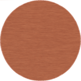 Buitenkleed - Brussels Rond Uni Effen Terra