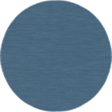 Buitenkleed - Brussels Rond Uni Effen Blauw