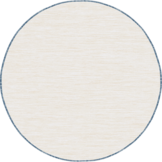 Buitenkleed - Brussels Rond Uni Effen Blauw