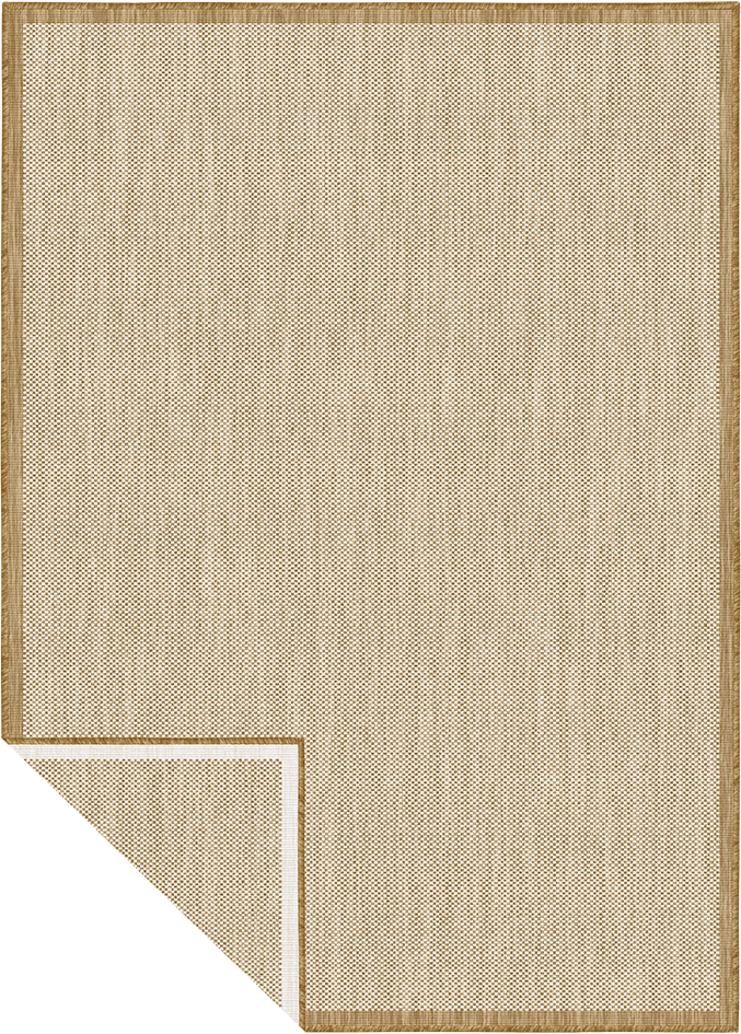 Buitenkleed - Brussels Uni Effen Kader Linnen Beige