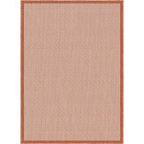 Buitenkleed - Brussels Uni Effen Kader Terra