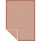 Buitenkleed - Brussels Uni Effen Kader Terra