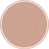 Buitenkleed - Brussels Rond Uni Effen Kader Terra