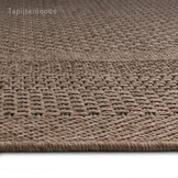 Sahara Rond Buitenkleed Jute-Look Weerbestendig Vloerkleed Beige