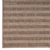 Sahara Japandi Rond Buitenkleed Jute-Look Weerbestendig Vloerkleed Beige