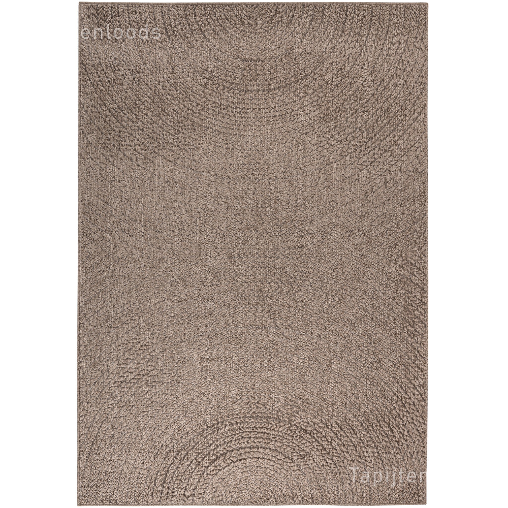Sahara Japandi Buitenkleed Jute-Look Weerbestendig Vloerkleed Beige