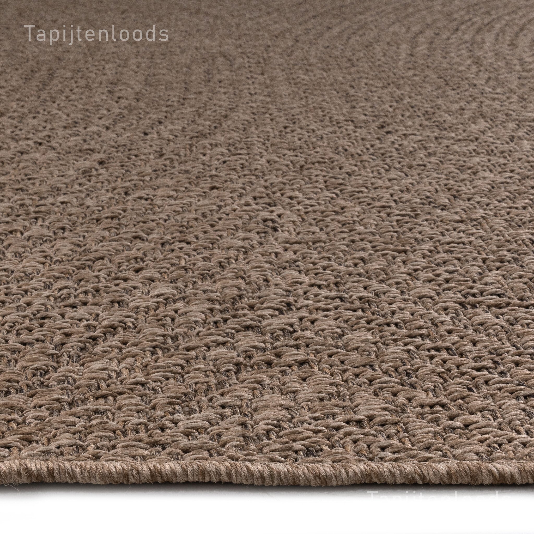 Sahara Japandi Buitenkleed Jute-Look Weerbestendig Vloerkleed Beige