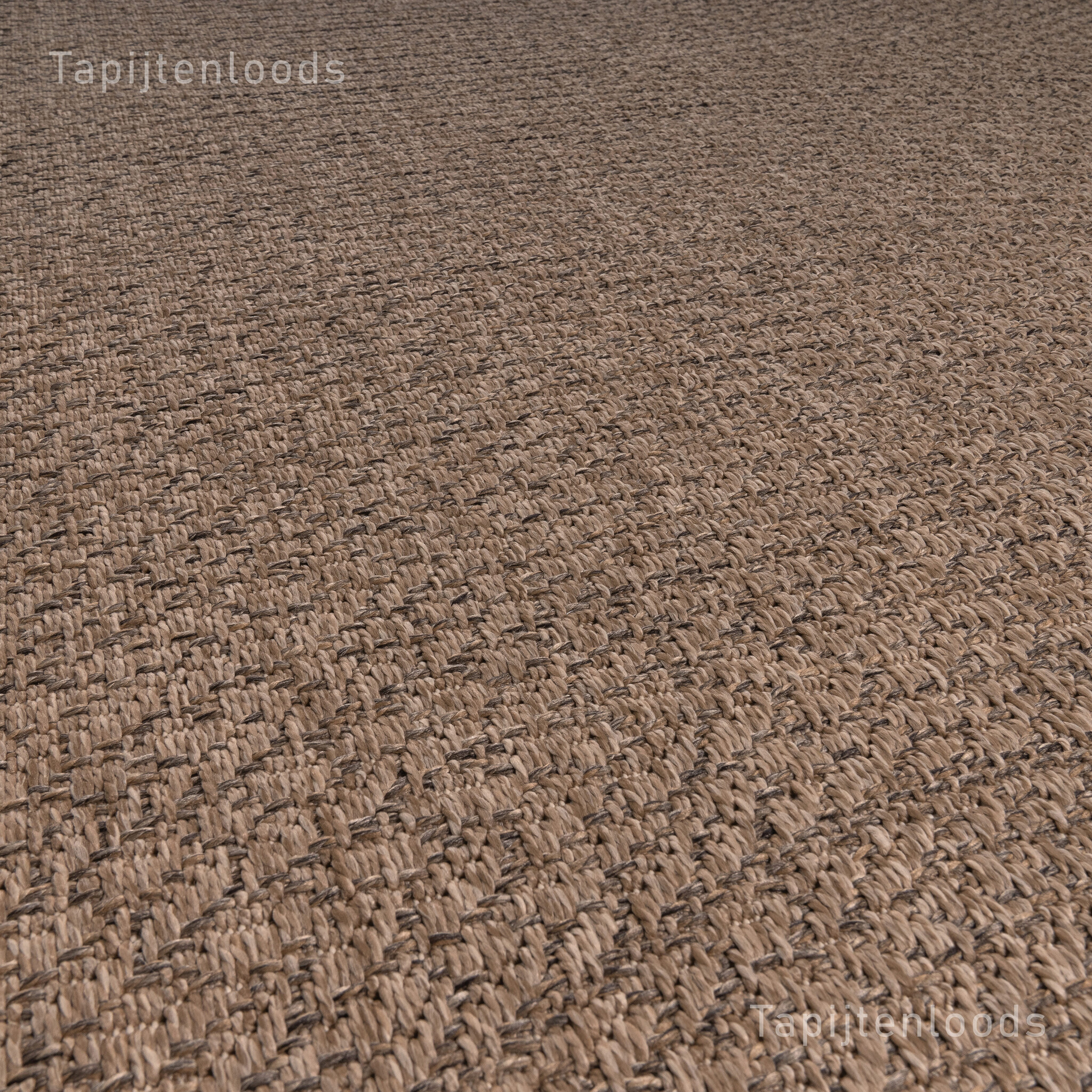 Sahara Japandi Buitenkleed Jute-Look Weerbestendig Vloerkleed Beige