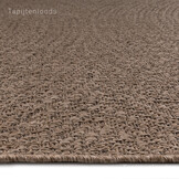 Sahara Japandi Rond Buitenkleed Jute-Look Weerbestendig Vloerkleed Beige