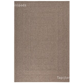 Sahara Buitenkleed Jute-Look Weerbestendig Vloerkleed Beige
