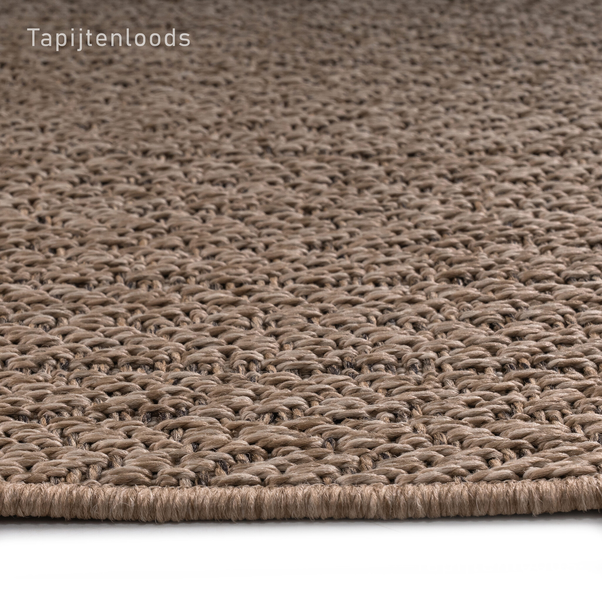 Sahara Buitenkleed Jute-Look Weerbestendig Vloerkleed Beige