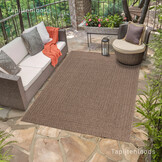 Sahara Buitenkleed Jute-Look Weerbestendig Vloerkleed Beige