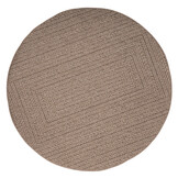 Sahara Rond Buitenkleed Jute-Look Weerbestendig Vloerkleed Beige