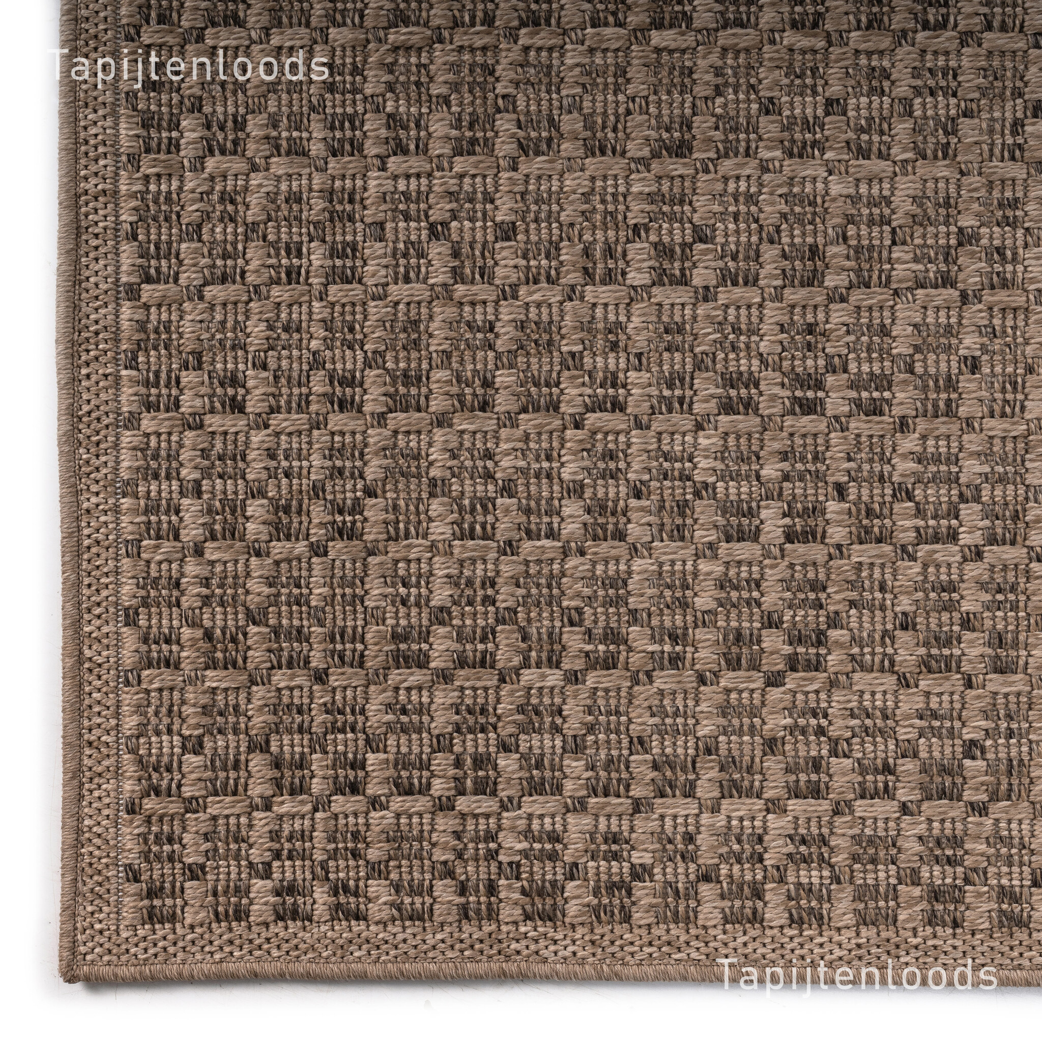 Sahara Uni Buitenkleed Jute-Look Weerbestendig Vloerkleed Beige