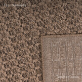 Sahara Uni Buitenkleed Jute-Look Weerbestendig Vloerkleed Beige