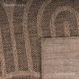 Sahara Japandi Rond Buitenkleed Jute-Look Weerbestendig Vloerkleed Beige