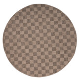 Sahara Rond Buitenkleed Jute-Look Weerbestendig Vloerkleed Beige