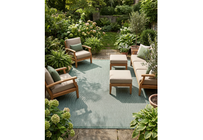 Buitenkleed - Brussels Uni Effen Groen