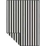 Buitenkleed - Brussels Santo Zwart Wit