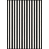 Buitenkleed - Brussels Santo Zwart Wit