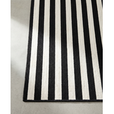 Buitenkleed - Brussels Santo Zwart Wit