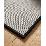 Buitenkleed - Brussels Summer Zwart Wit