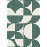 Buitenkleed - Brussels Summer Groen Wit