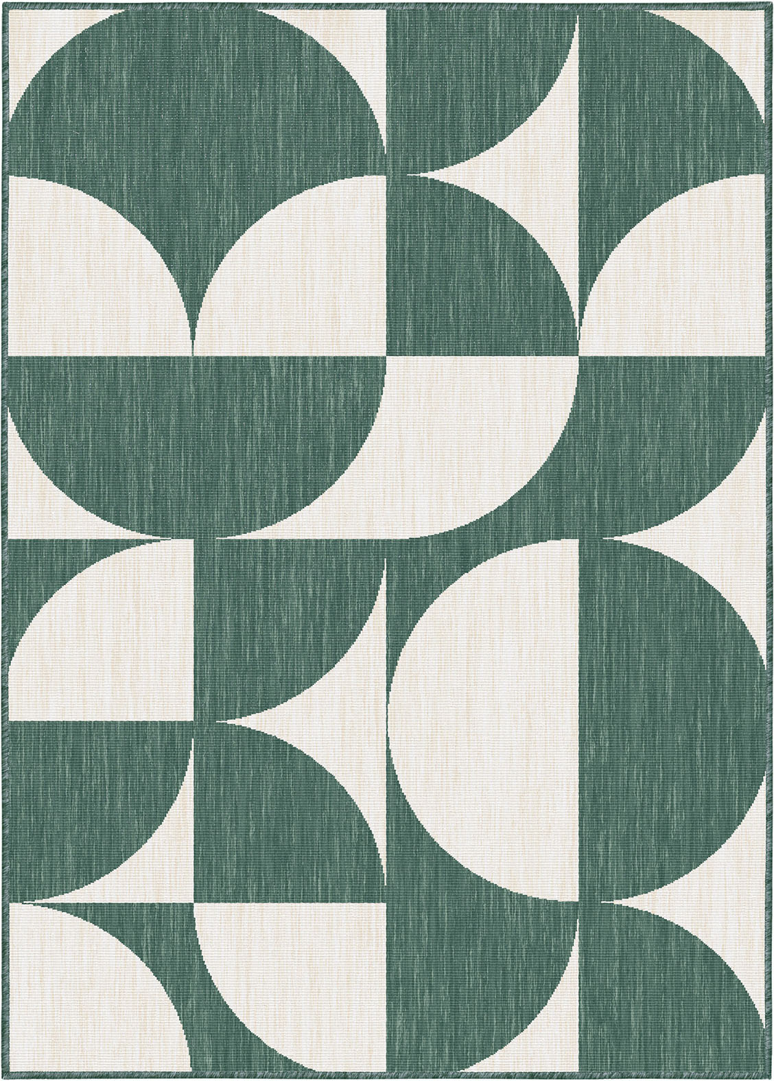 Buitenkleed - Brussels Summer Groen Wit