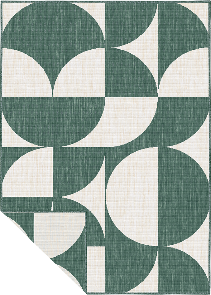 Buitenkleed - Brussels Summer Groen Wit