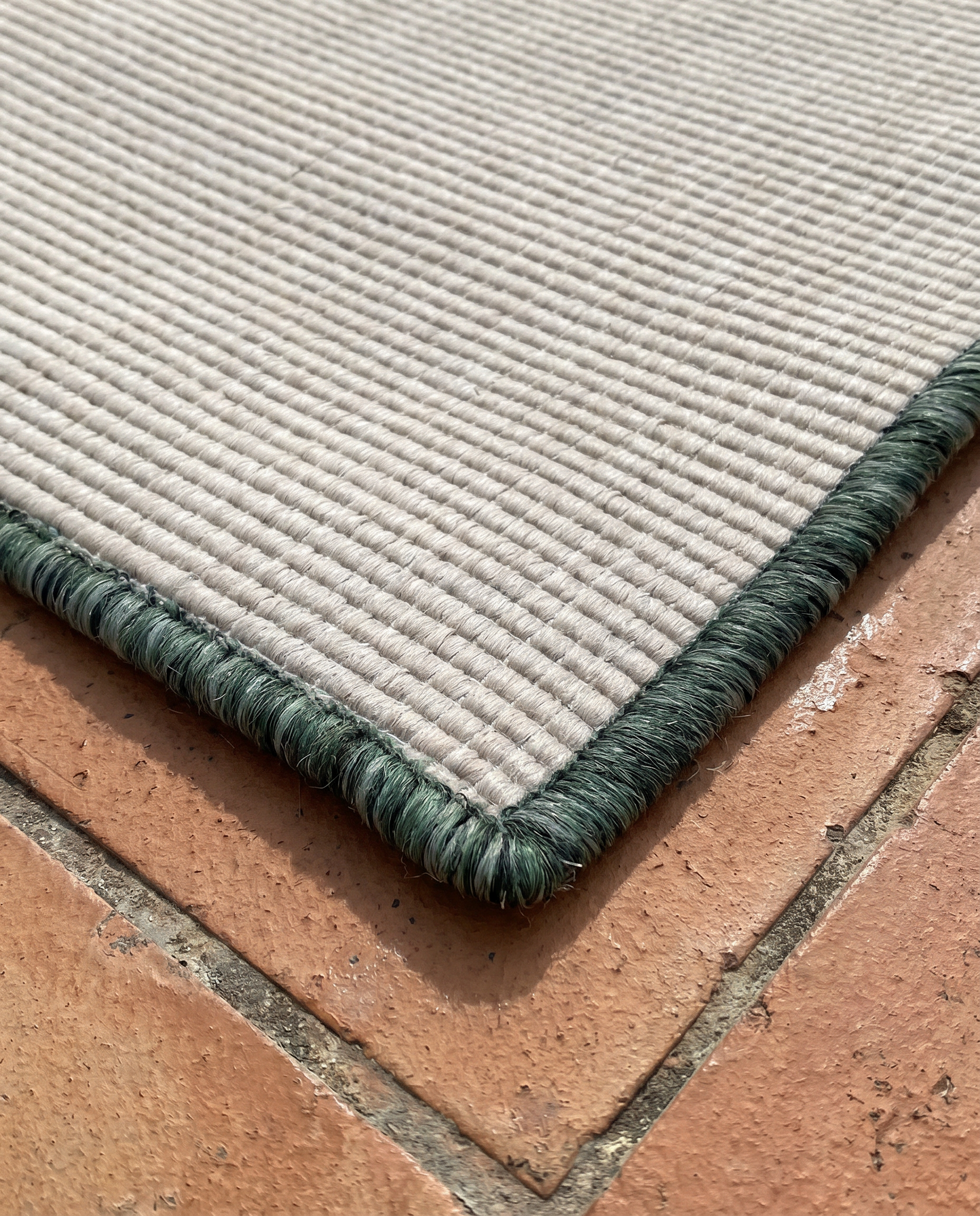 Buitenkleed - Brussels Summer Groen Wit