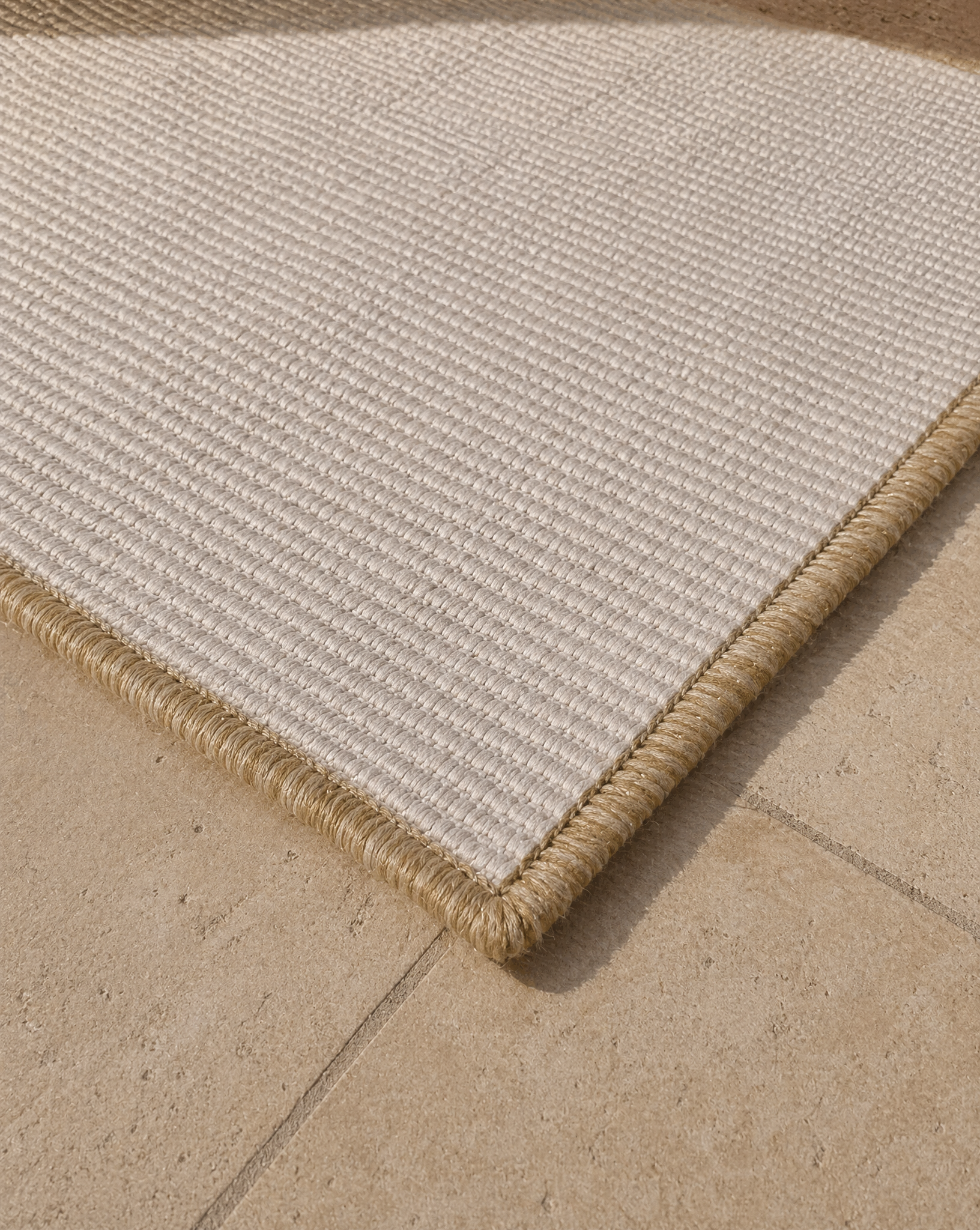 Buitenkleed - Brussels Summer Geel Wit