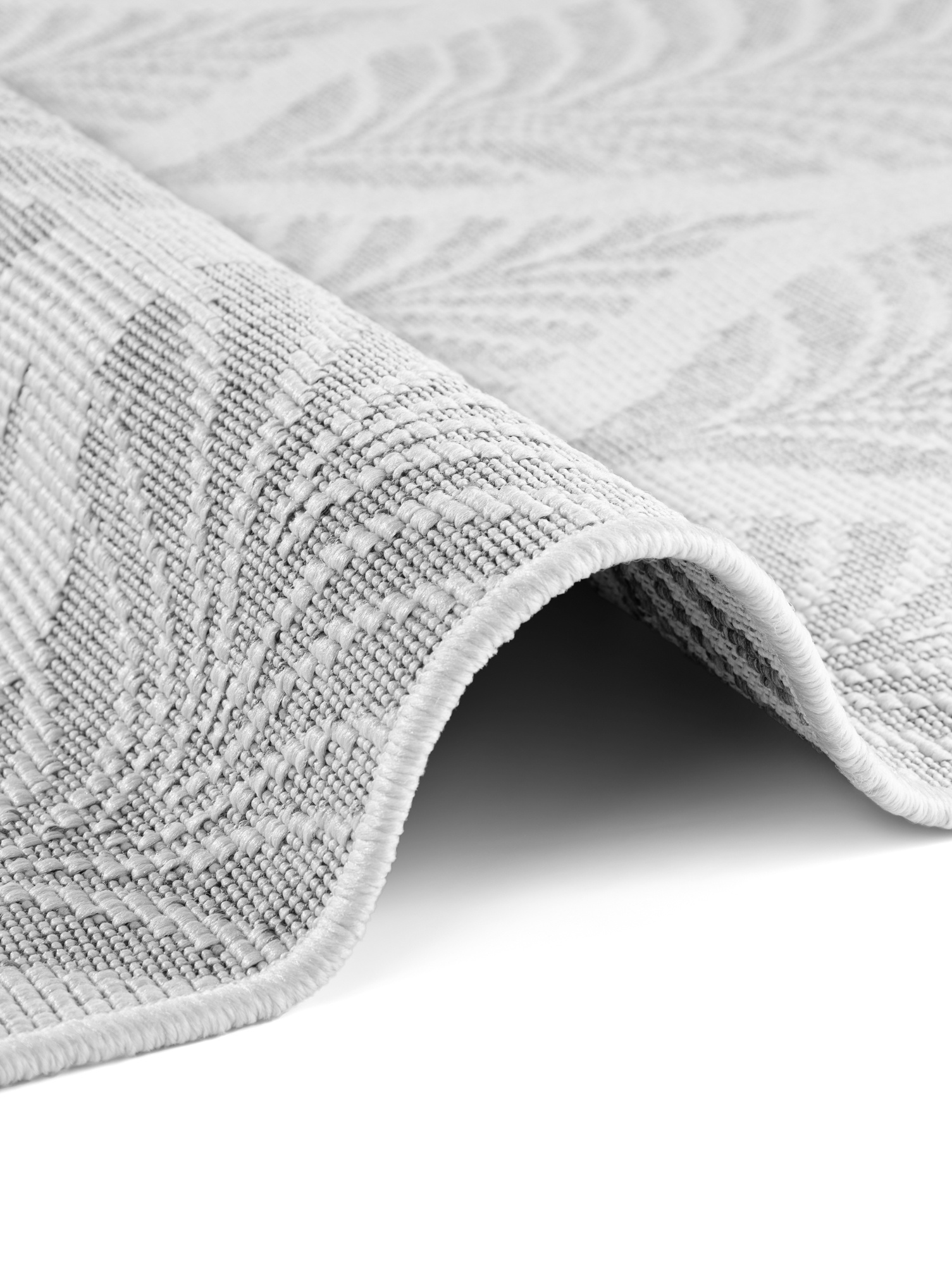 Hanse Home Duet In- & Outdoor Reversible Carpet Liora White Grey