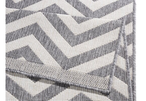 Hanse Home Palma In- en Outdoor Vloerkleed - Grey Cream - Geometrisch Design