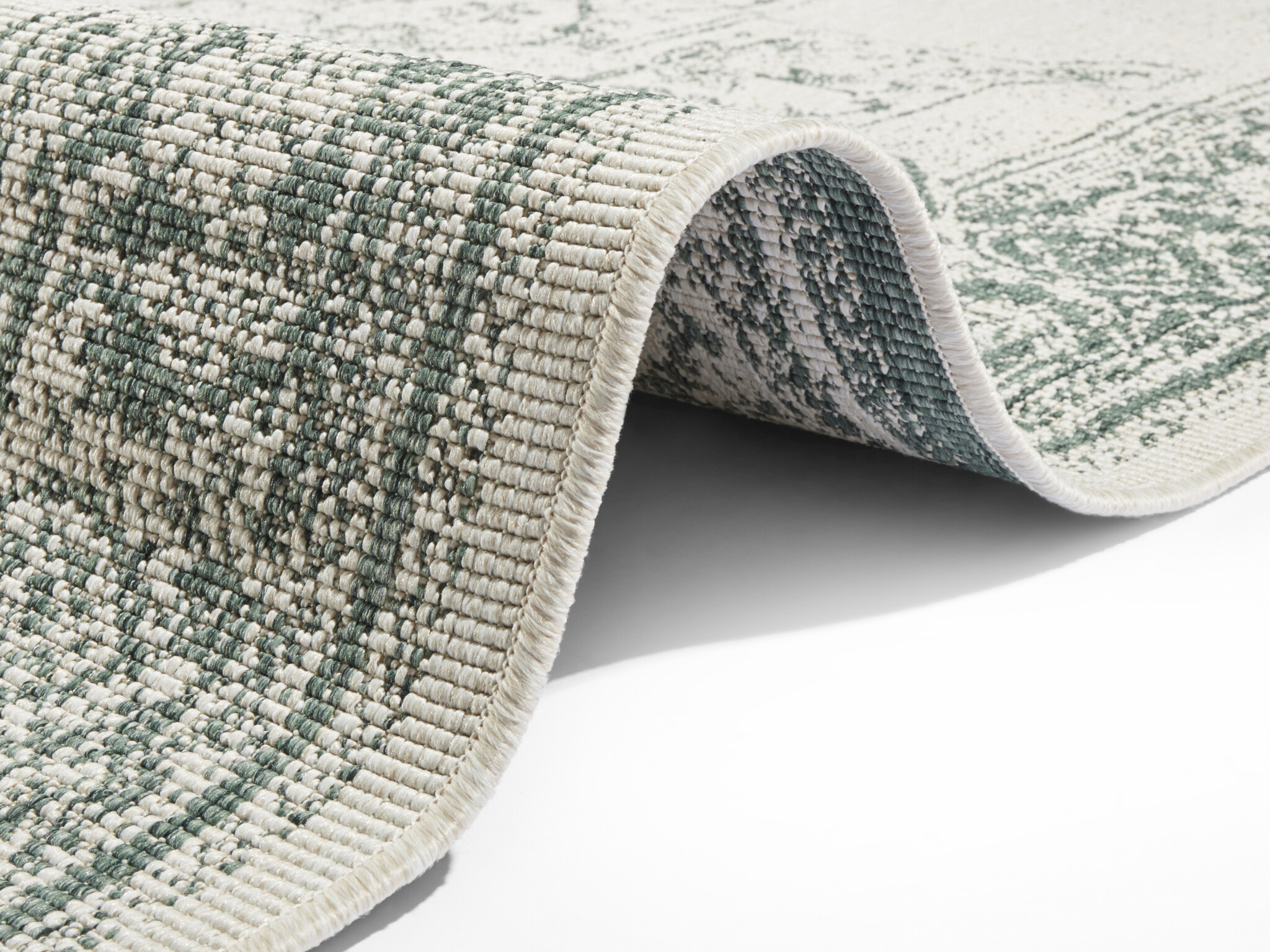 Reversible In-& Outdoor Flatweave Carpet Borbon- xcm