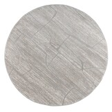 Vivant Marmer - Rond Vloerkleed Laagpolig - Beige Creme