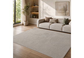 Vivant Japandi Abstract - Vloerkleed Laagpolig - Taupe Beige