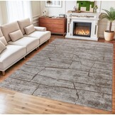 Vivant Marmer - Vloerkleed Laagpolig - Taupe Beige