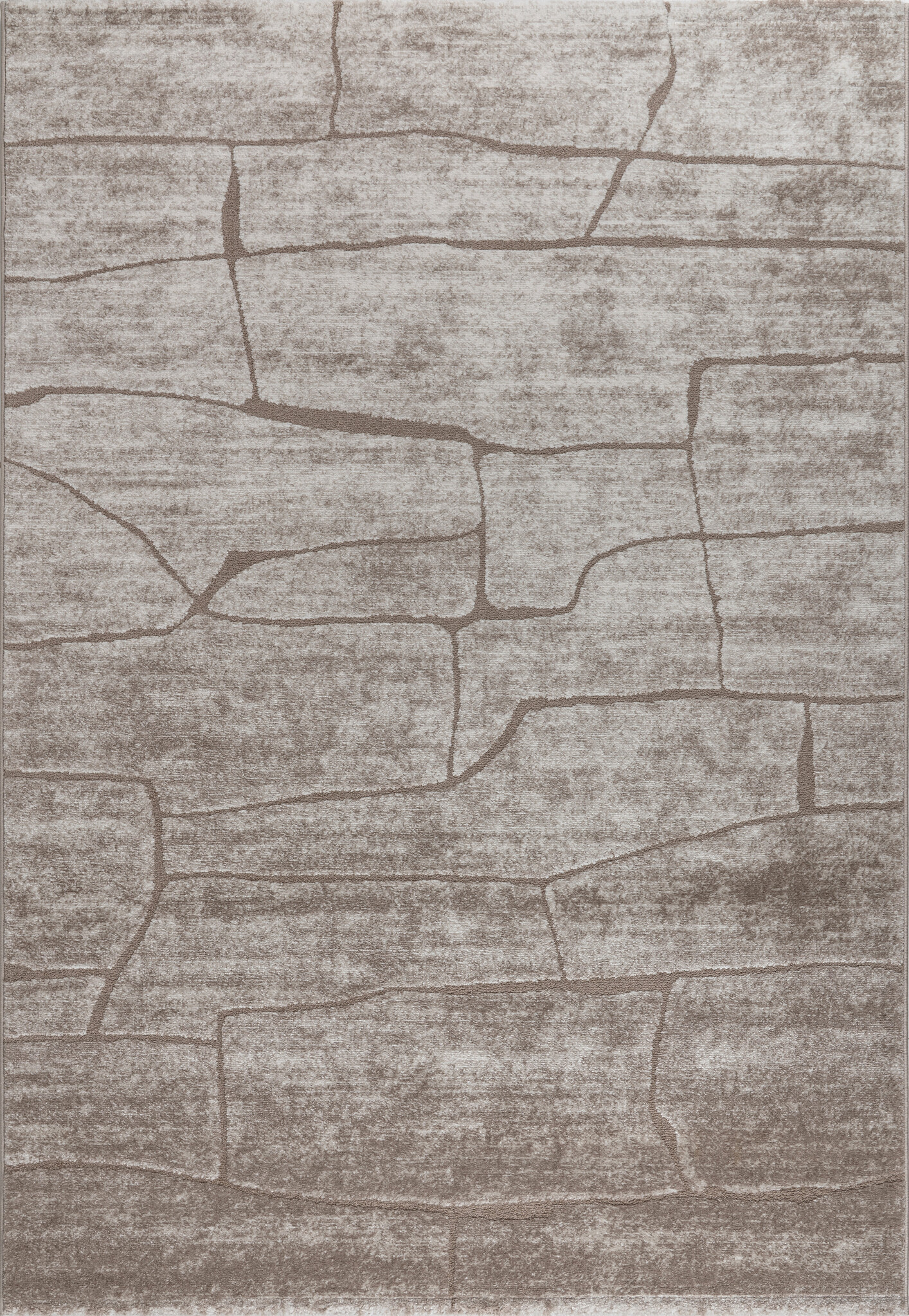 Vivant Marmer - Vloerkleed Laagpolig - Taupe Beige