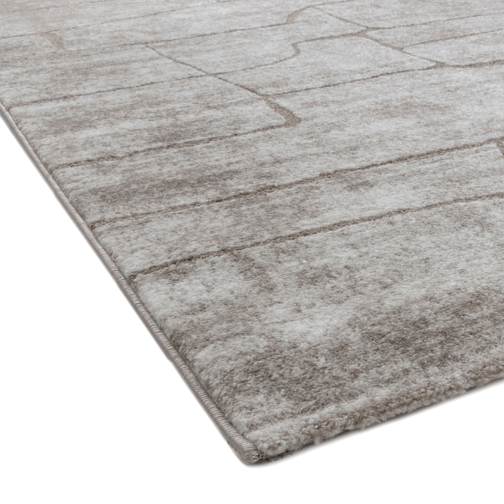 Vivant Marmer - Vloerkleed Laagpolig - Taupe Beige